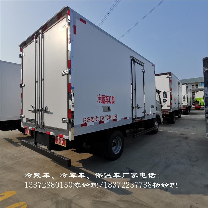南京市国六6.8米江淮德沃斯Q9冷藏车 